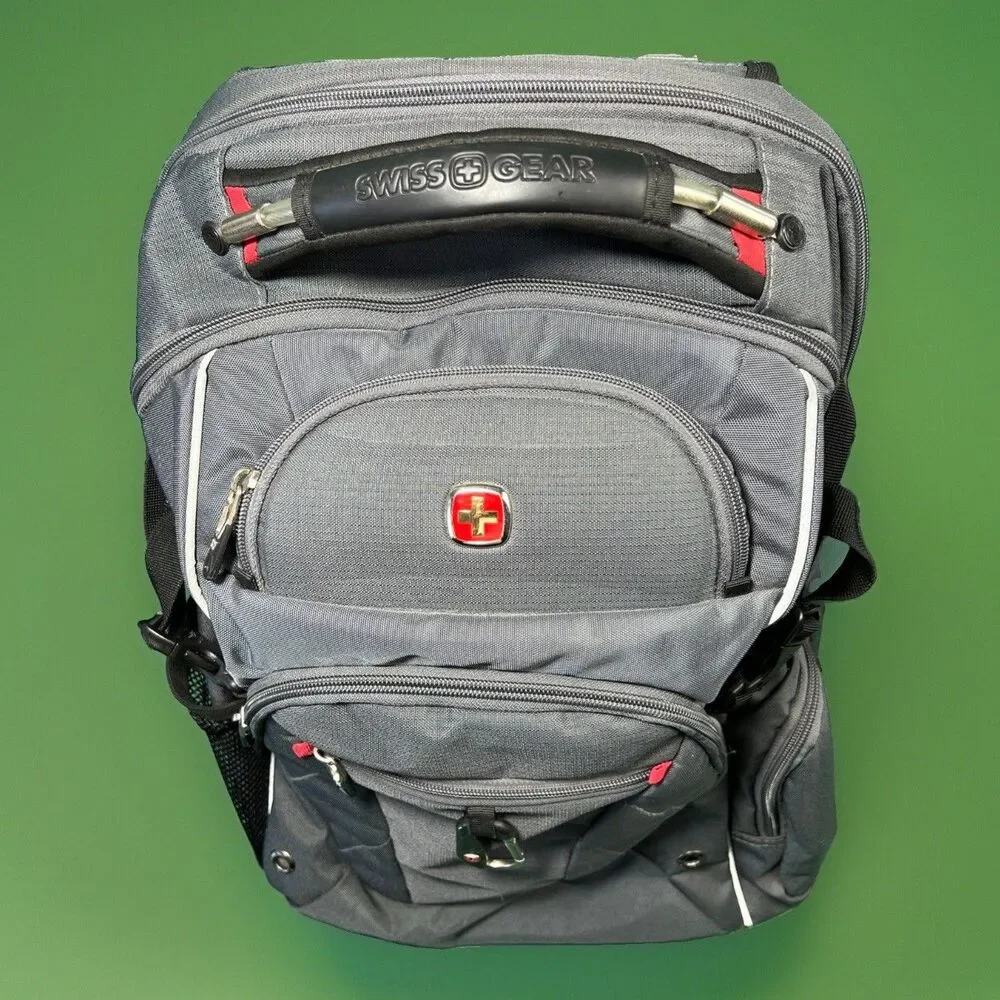 Swiss Gear Back Pack Swiss Army Scan-Smart with AirFlow Tech Back Pack Gray